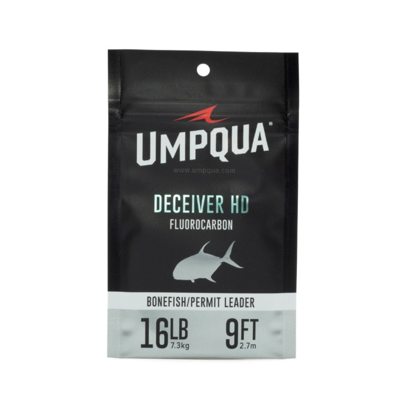 Umpqua Deceiver HD Bonefish/Permit 9ft Fluoro Leader - Single Pack