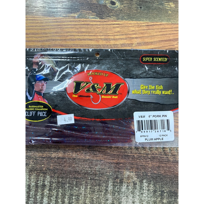 V&M Pork Pin 6" Plum Apple