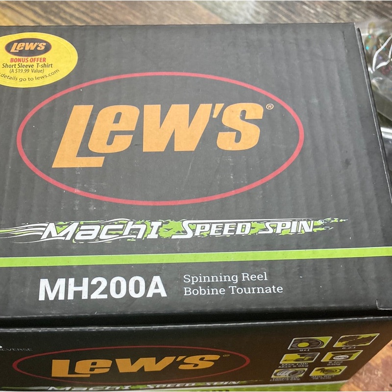 Lews Mach 1 - MH200A Speed Spin 6:2:1