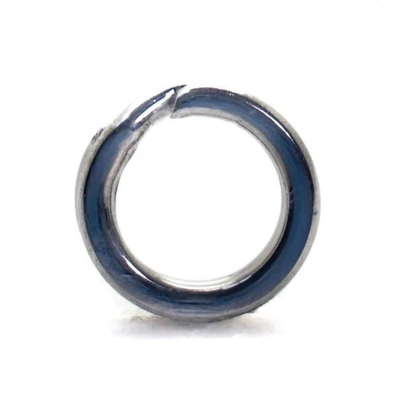 Mustad Split Ring, Round - Stainless Steel Size 7.2