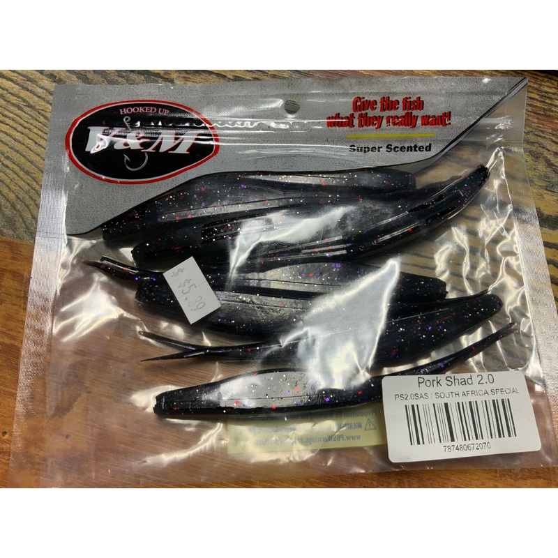 V&M Pork Shad 2.0 South African Special