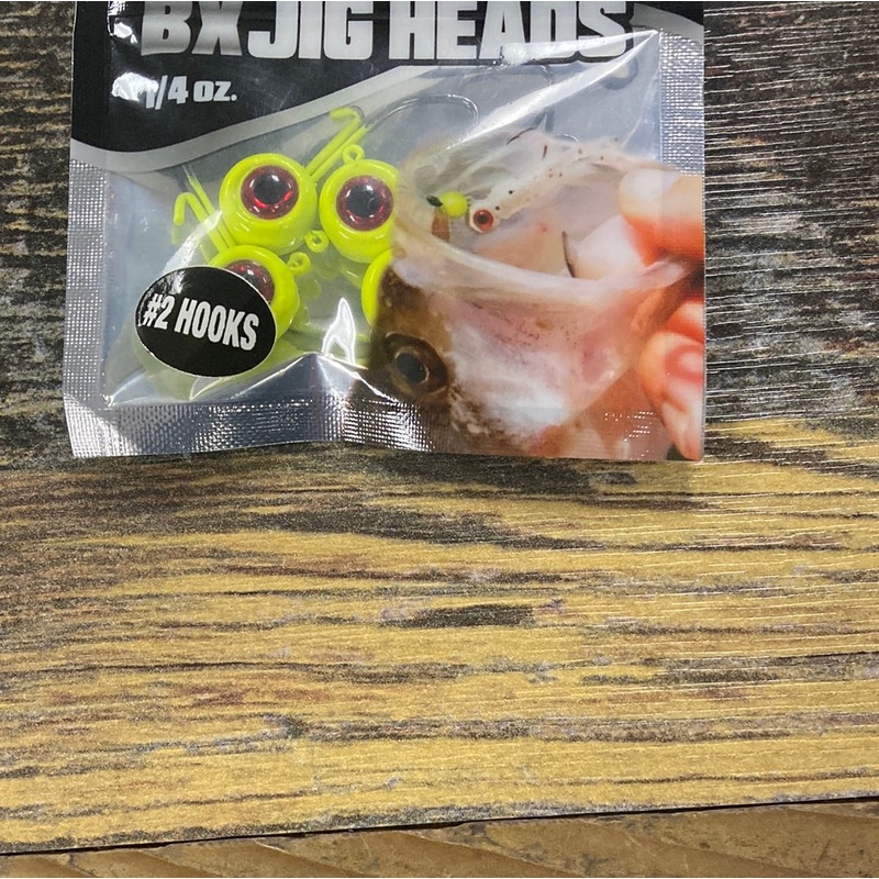 Bone Head BX Jig Heads 1/4 oz. Chartreuse