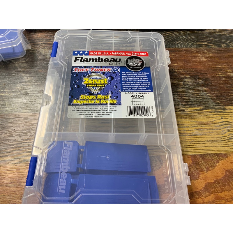 Flambeau Tuff Tainer Box 16 Compartment - Clear