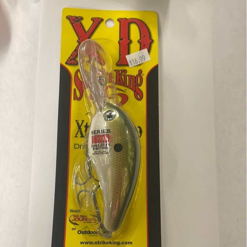 Strike King 10XD Dives 25 & Beyond Tennessee Shad