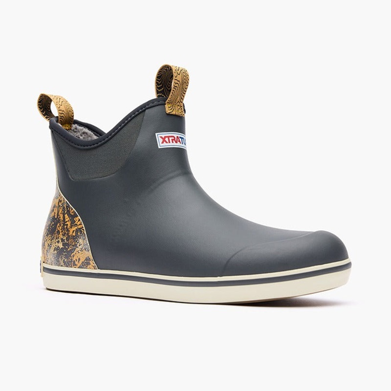 Xtratuf Men's Trolling Pack Fleece Lined Ankle Deck Boots *Final Sale*