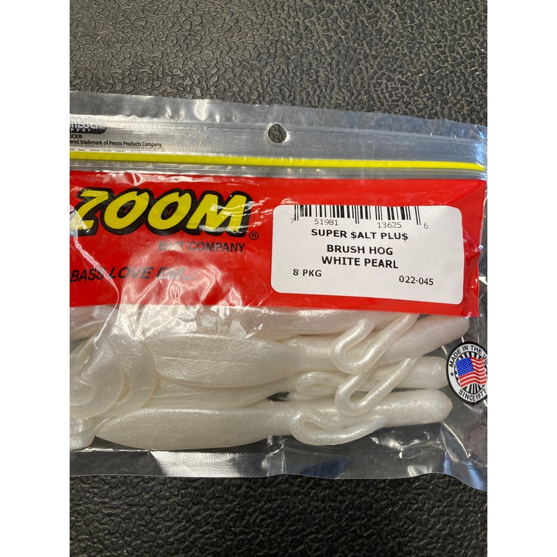 Zoom Brush Hog - White Pearl