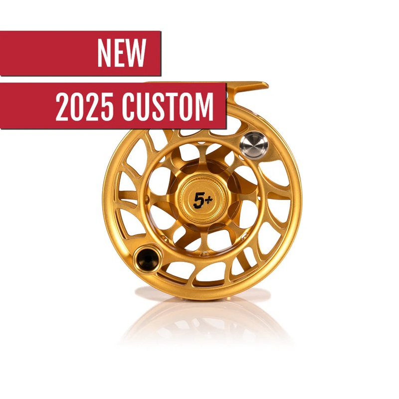 2025 Custom Fool's Gold Hatch Iconic Fly Reel 5 Plus