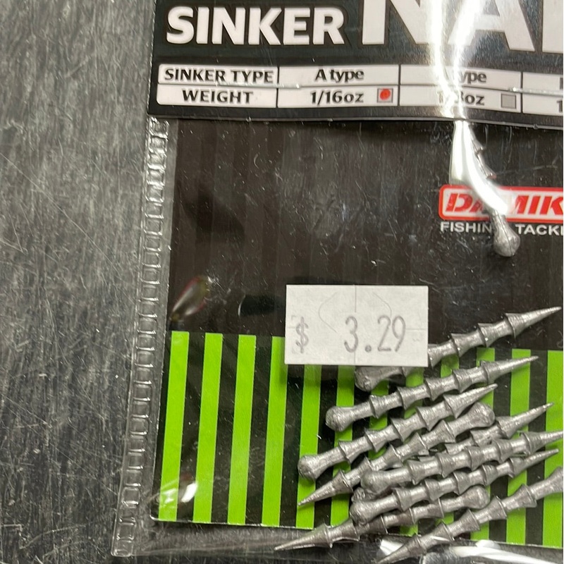 Damiki Sinker Nail 1/6 oz