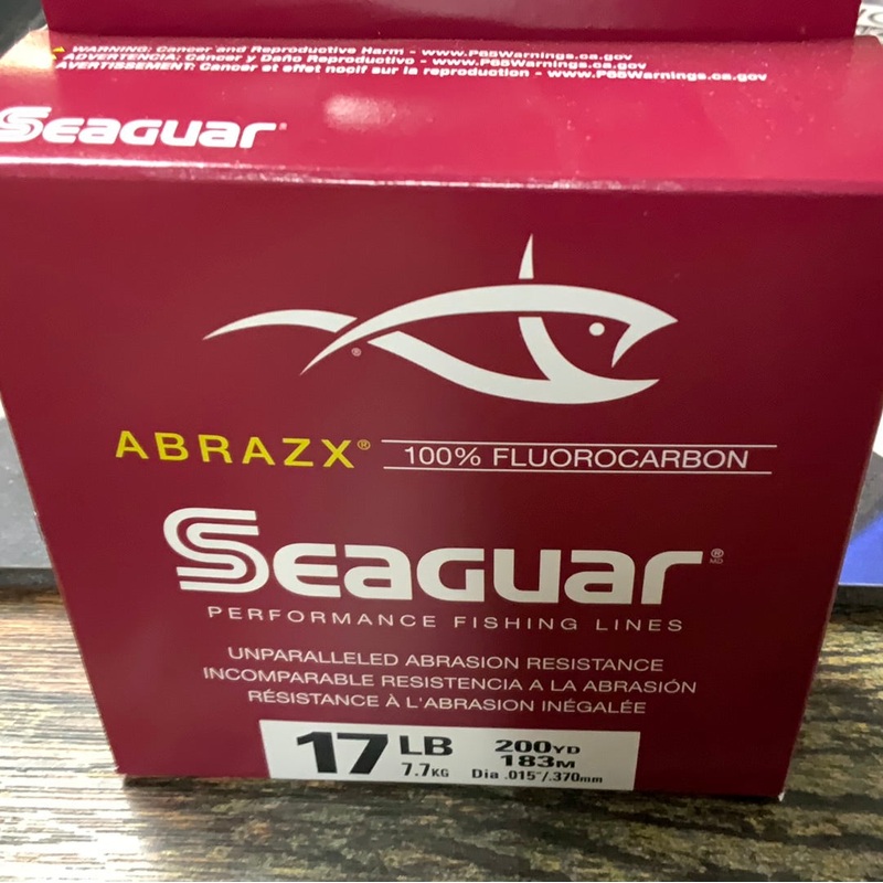Seaguar Abrazx Fluoro 17 lbs. 200 yds