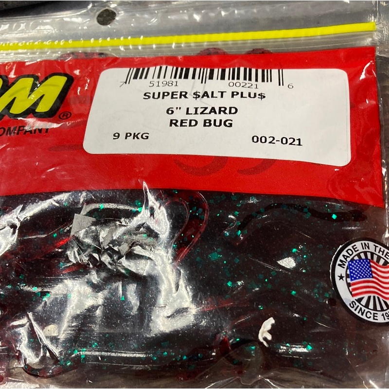 Zoom 6 Lizard - Red Bug