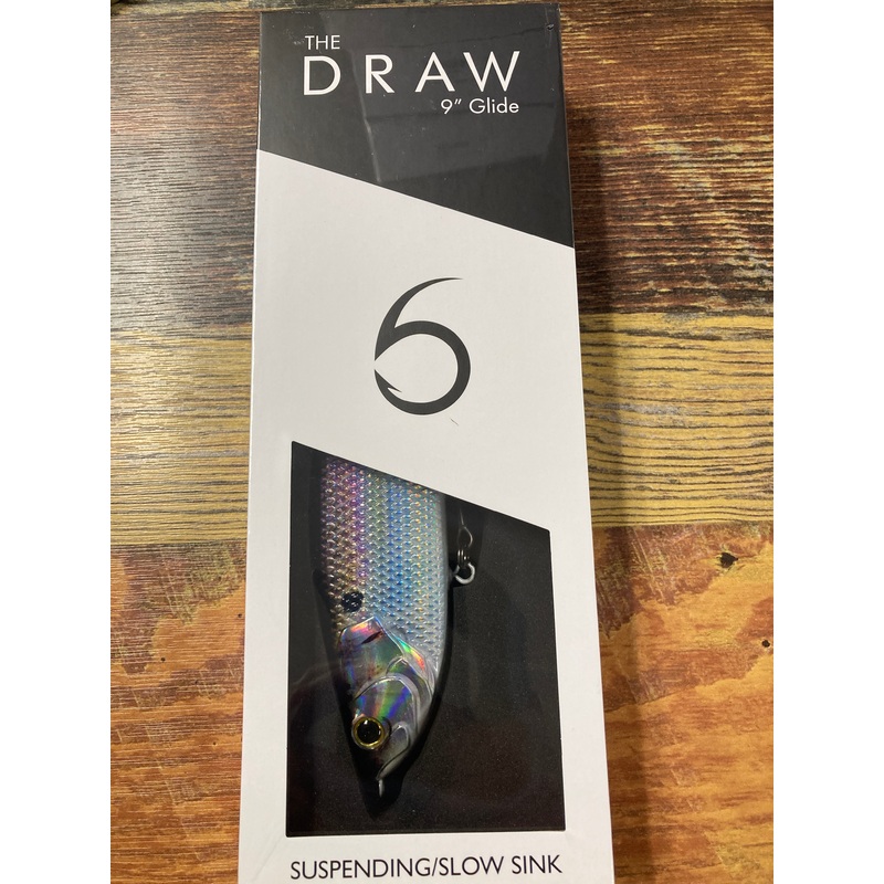 6th Sense Draw 9 Glide Slow Sink - Live Gizzard Flash