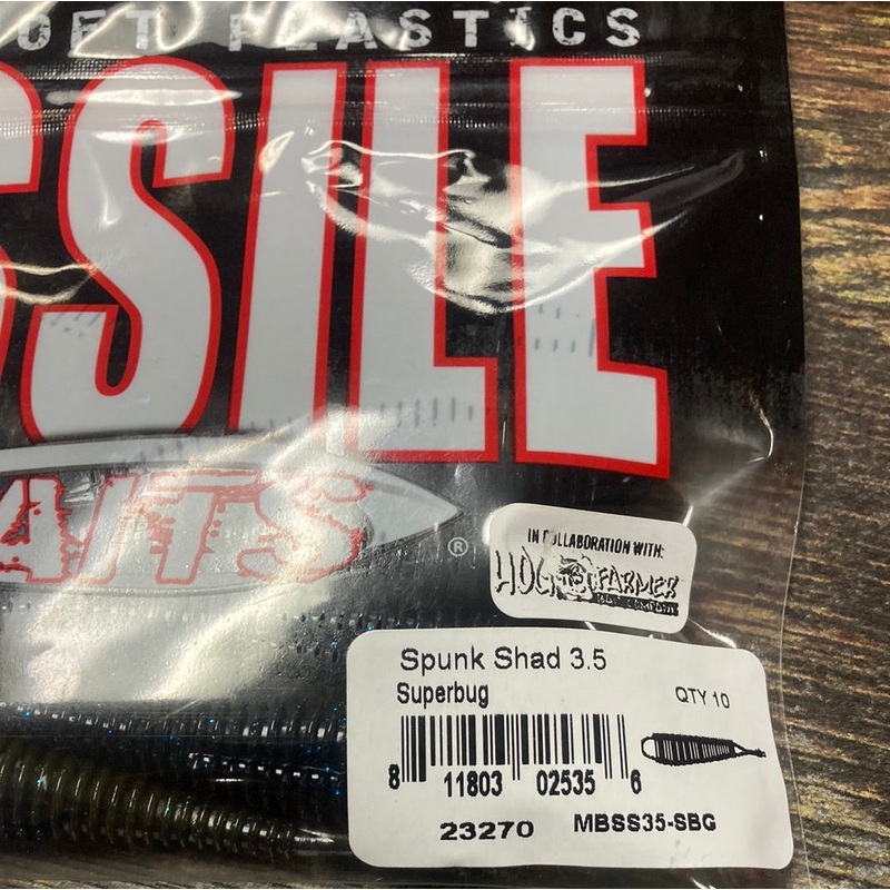 Missile Spunk Shad 3.5 Super Bug