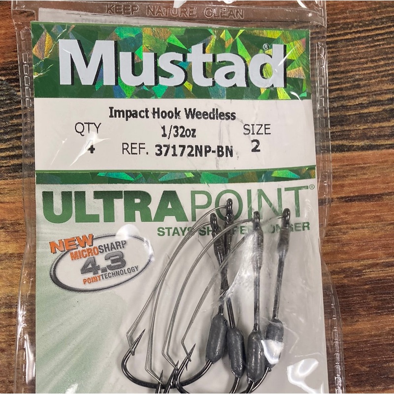 Mustad  Impact Weedless 1/32 oz. #2