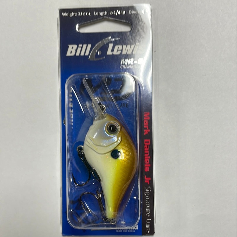 Mustad MR6  1/2 oz.  2.25 Amber Shad