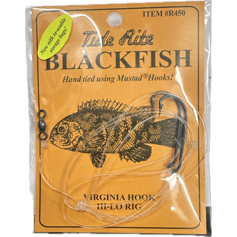 Tide Rite Blackfish Double Hook Rig Model #R450