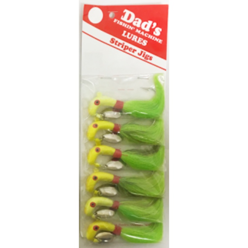 Dad'sFishing Machine Pony Head Striper Jig