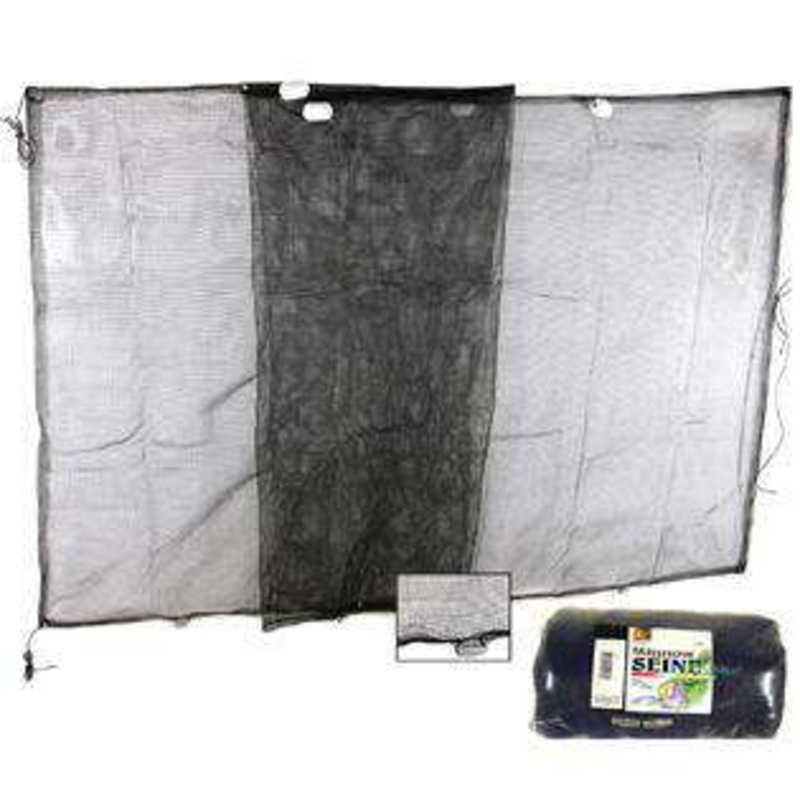 Danielson Black Poly Minnow Seine with Floats