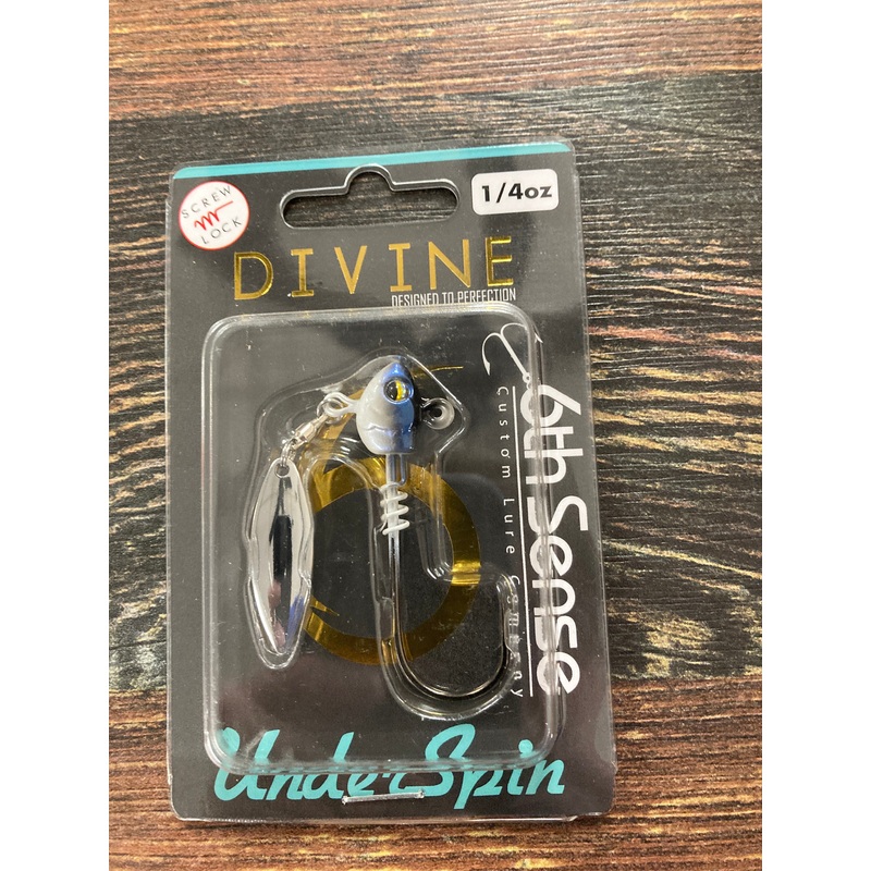 6th Sense Divine Under Spin 1/4 oz. Baby Shad