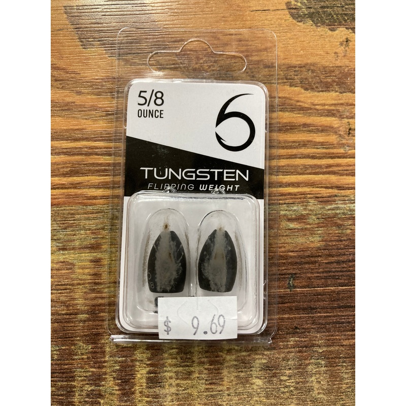 6th Sense Tungsten Flipping Weights 5/8 oz.