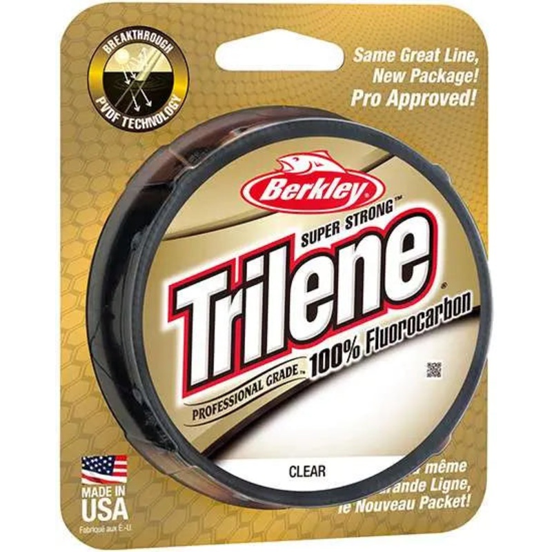 Berkley Trilene 100% Fluorocarbon Professional Grade 200yd Spools