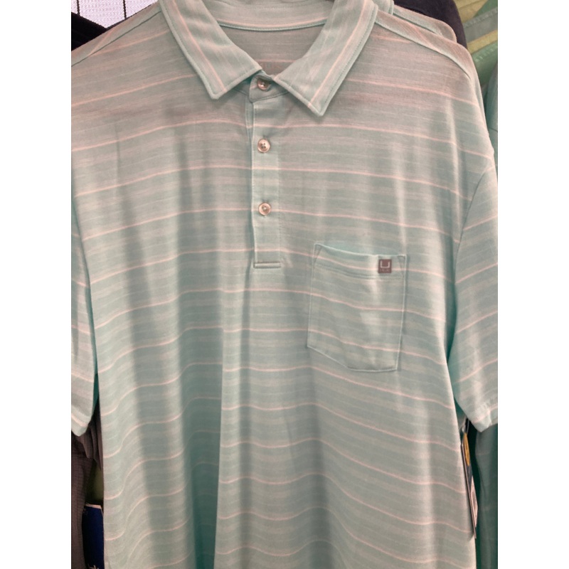 HUK Waypoint Twin Peaks Polo Med