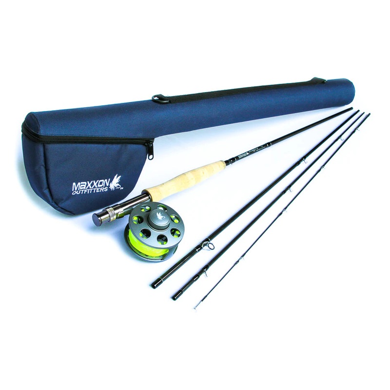 Maxxon fly fishing Combo stone fly Outfit 5WT