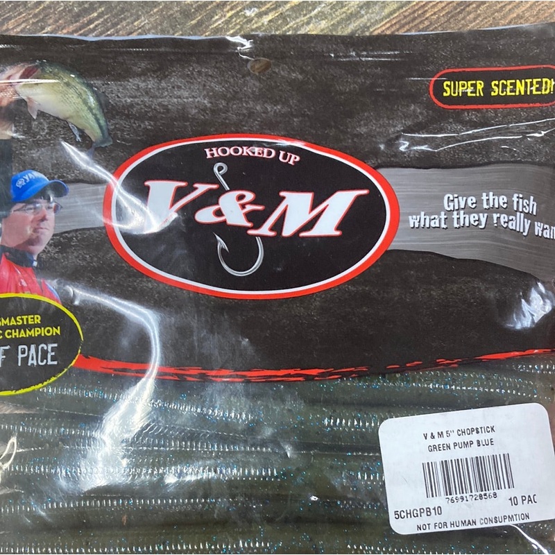 V&M Chopstick 5 Green Pumpkin Blue