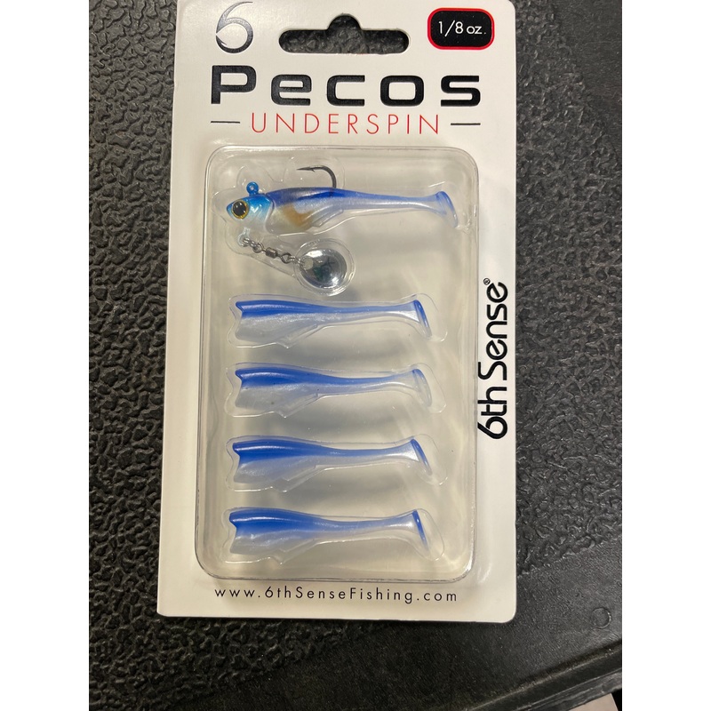 6th Sense Pecos Underspin 1/8 oz. Royal Minnow