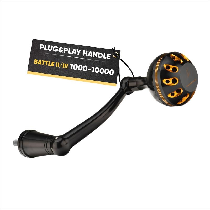 Gomexus Plug & Play Aluminum Power Handle for Penn Battle II & III