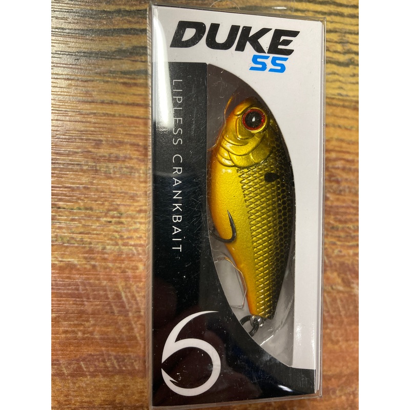 6th Sense Duke 55 Lipless Crankbait 3/8 oz. Gold Reactor