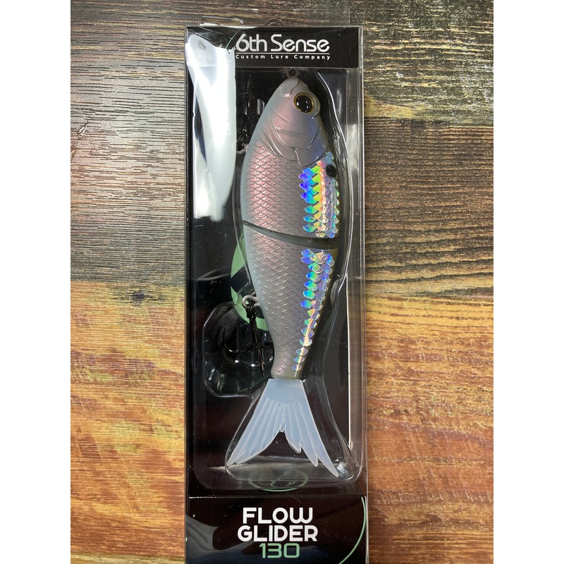 6th Sense Flow Glider 130 - 1.6 oz. Ghost Shad Scales