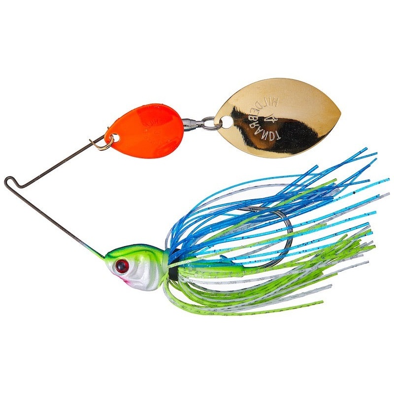 Booyah Finesse Covert Spinnerbait Orange Gold Oklahoma