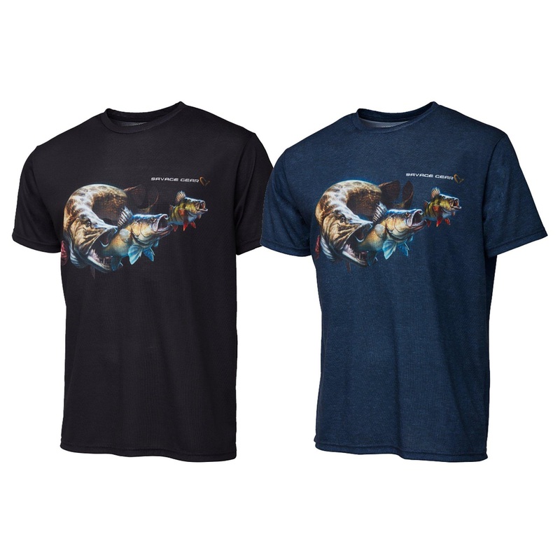Savage Gear CANNIBAL TEE XL BLUE