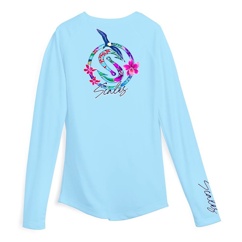 SCALES Frigate Paradise Womens Long Sleeve Performance