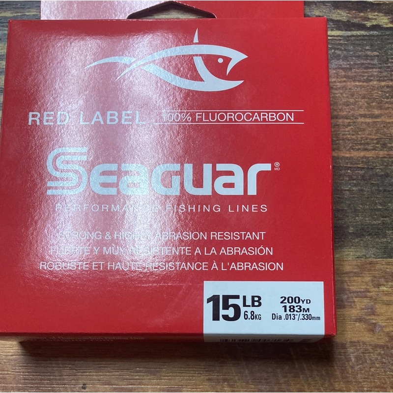 Seaguar Red Label Fluoro 15lb. 200 yds