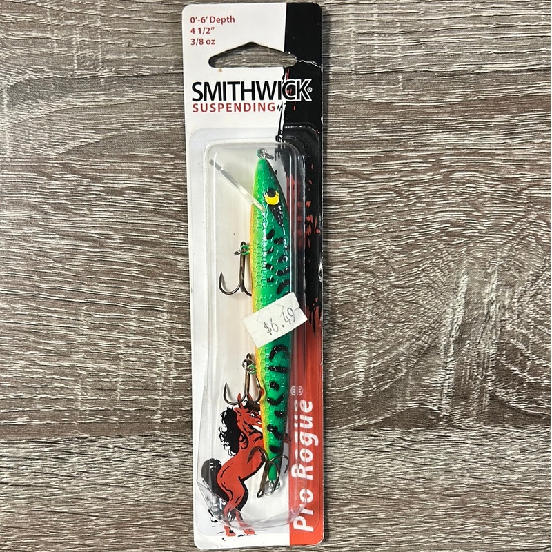 Smithwick Pro Rogue 4 1/2" 3/8 oz. Rouge Tiger Roan