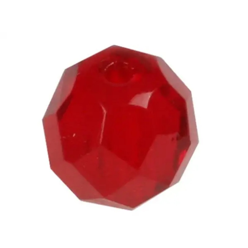 Top Brass 8mm Glass Beads