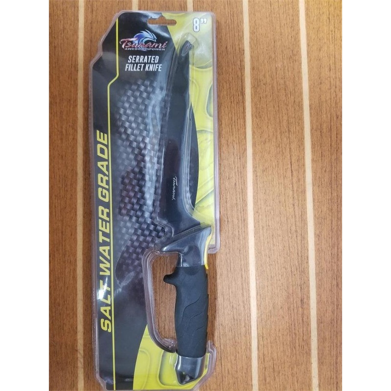 Tsunami 8" Stainless Serrated Knife