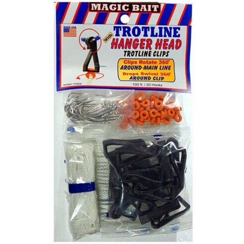 Magic Bait Trot Line with Hanger Head