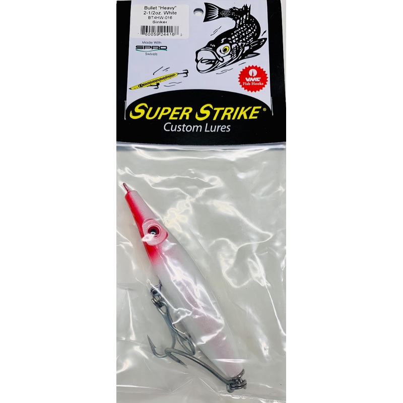 Super Strike Bullet "Heavy" 2-1/2oz White