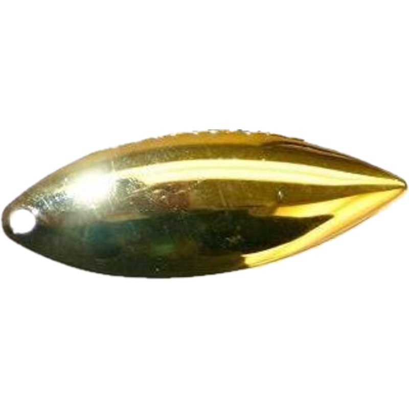 Willow Leaf Heavy Duty (.040) Spinner Blade Gold