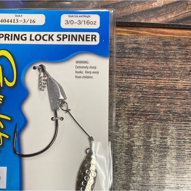 GamKatsu Spring Lock Spinner 3/16 oz. 3/0