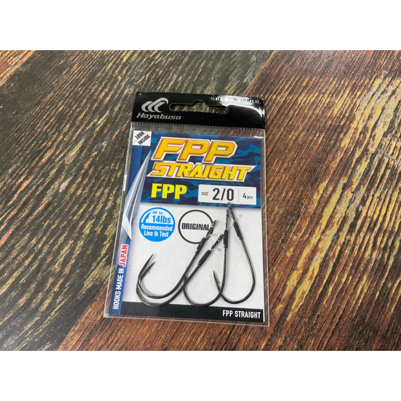 Hayabusa FFP Straight 2/0 Black