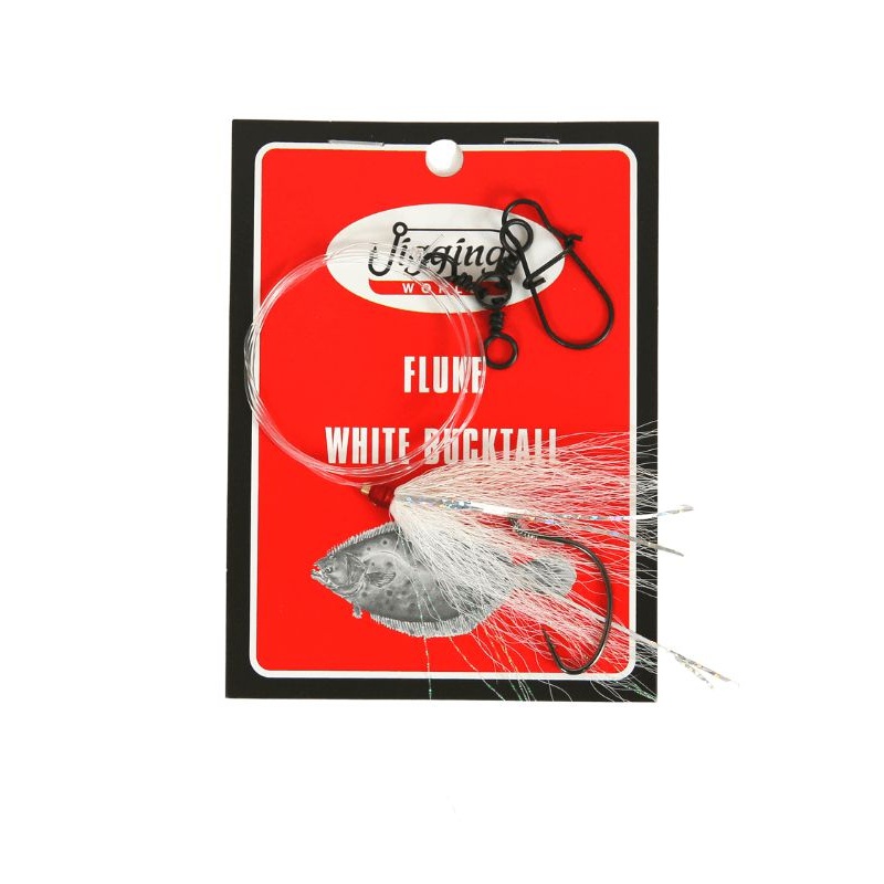 Jigging World Fluke Rigs with Bucktail
