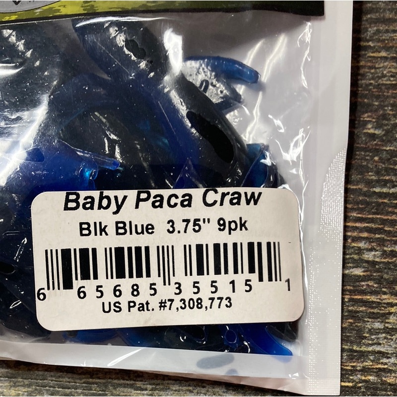 Net Bait Baby Paca Black Blue 3.75