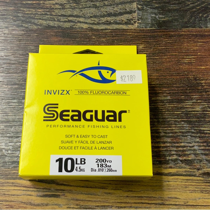 Seaguar Invizx Fluoro 10lb. 200 yds