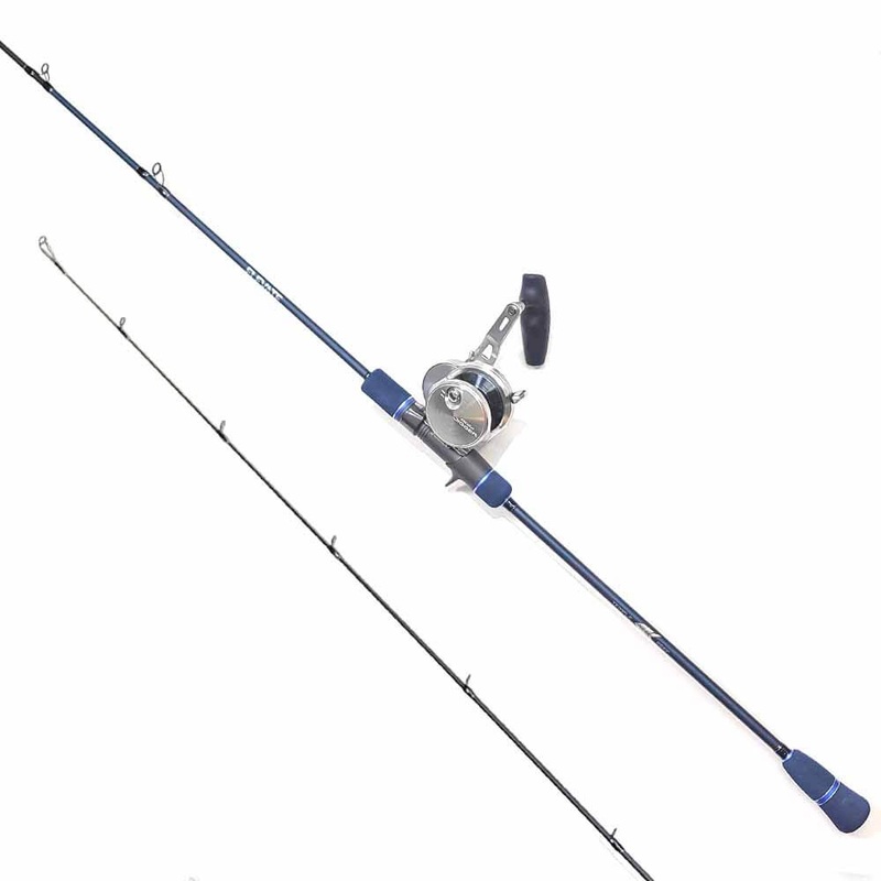 Shimano Ocea Jigger 2000NRHG Reel And Temple Reef Elevate E3 Slow Pitch Rod Combo