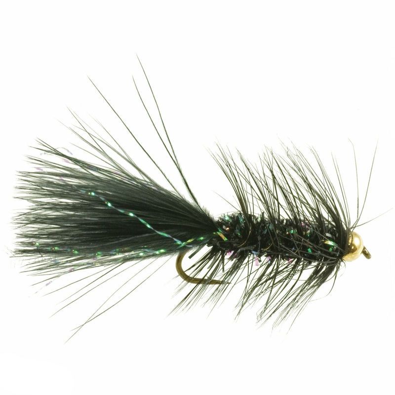 Umpqua Gold Bead Crystal Bugger Fly