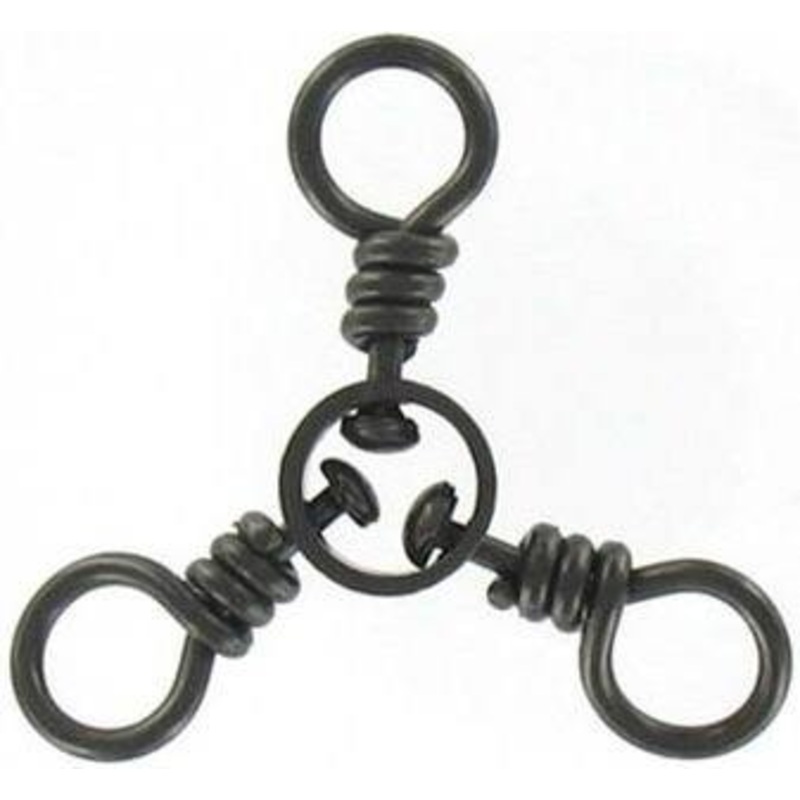 AFW - Brass 3-Way Swivels with Stainless Steel Rings