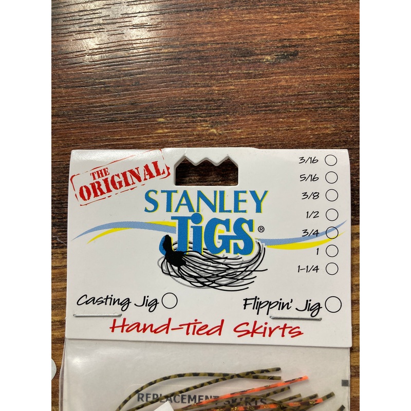 Stanley Jigs Replacement skirt - Olive Craw